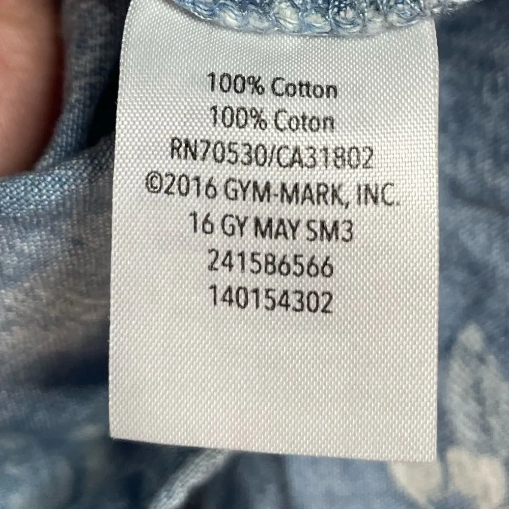 5 for $25🔥Gymboree Floral Denim Dress Girls Size‎ 10